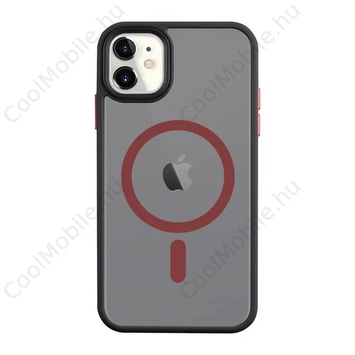 Tactical MagForce Hyperstealth 2.0 tok iPhone 11 készülékhez fekete/piros