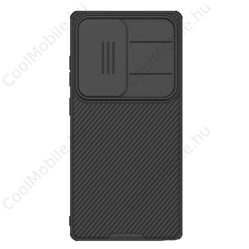 Nillkin CamShield PRO kemény tok Samsung Galaxy S25 Ultra készülékhez fekete