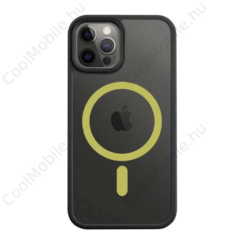 Tactical MagForce Hyperstealth 2.0 tok iPhone 12/12 Pro készülékhez fekete/sárga