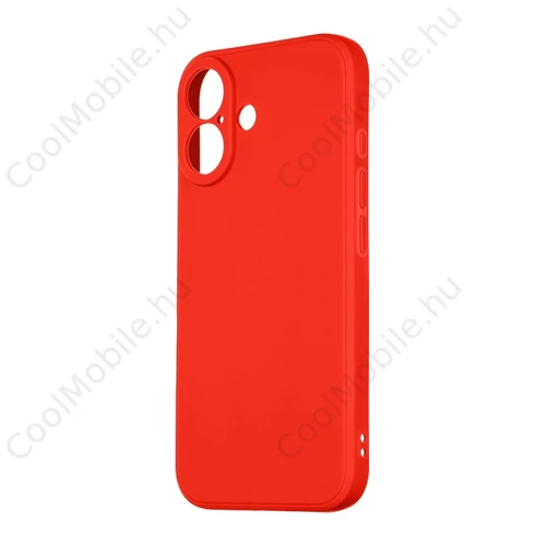 OBAL:ME Matte TPU tok Apple iPhone 16 készülékhez piros