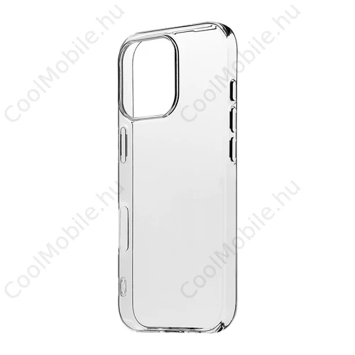 OBAL:ME TPU tok Apple iPhone 16 Pro készülékhez átlátszó