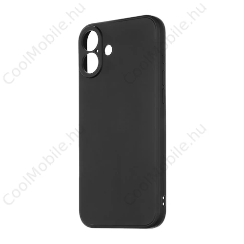 OBAL:ME Matte TPU tok Apple iPhone 16 Plus készülékhez fekete