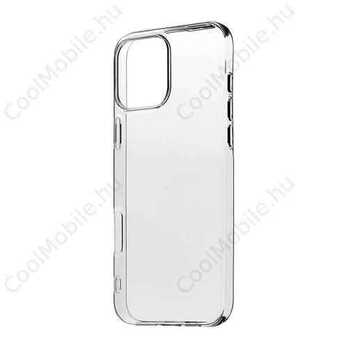 OBAL:ME TPU Tok Apple iPhone 16 Pro Max készülékhez átlátszó