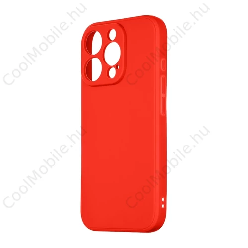 OBAL:ME Matte TPU tok az Apple iPhone 16 Pro készülékhez piros