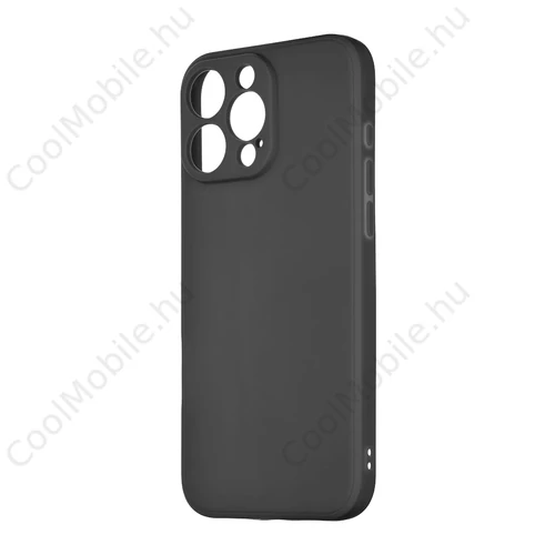 OBAL:ME Matte TPU tok Apple iPhone 16 Pro Max készülékhez fekete