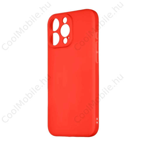 OBAL:ME Matte TPU tok Apple iPhone 16 Pro Max készülékhez piros