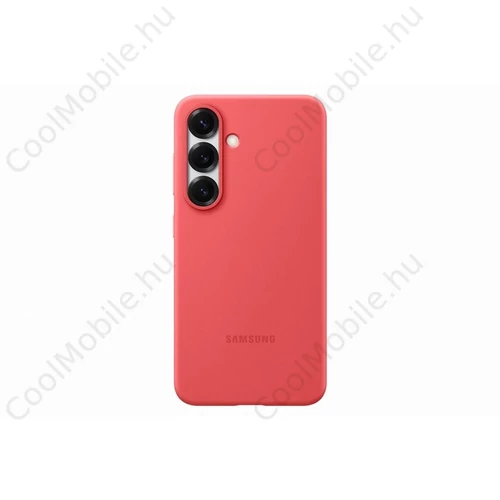 EF-PS931CRE Samsung szilikon tok Galaxy S25 készülékhez piros
