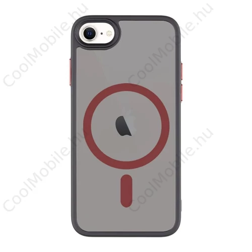 Tactical MagForce Hyperstealth 2.0 tok iPhone 7/8/SE2020/SE2022 készülékhez fekete/piros