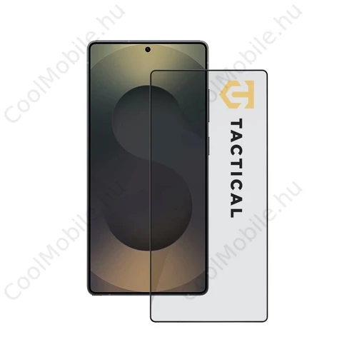 Tactical Glass Shield 5D Samsung Galaxy S25 Ultra készülékhez fekete