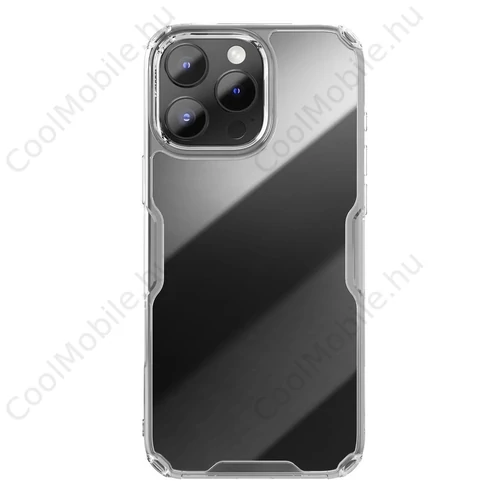 Nillkin Nature TPU PRO tok Apple iPhone 16 Pro Max készülékhez átlátszó