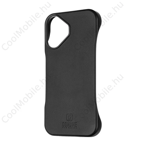 OBAL:ME LeatherTanga tok Apple iPhone 16 készülékhez fekete
