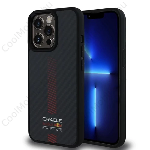 Red Bull Carbon Powerbar MagSafe tok iPhone 13 Pro készülékhez fekete