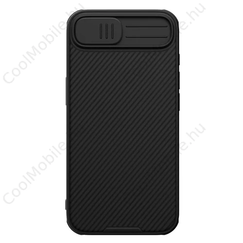 Nillkin CamShield PRO mágneses kemény tok Apple iPhone 16e készülékhez fekete