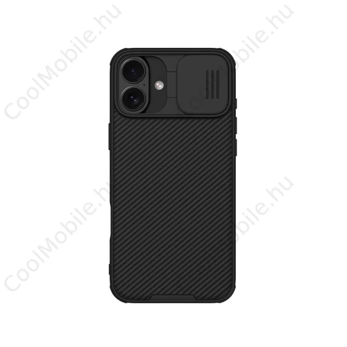 Nillkin CamShield PRO mágneses kemény tok Apple iPhone 16 készülékhez fekete
