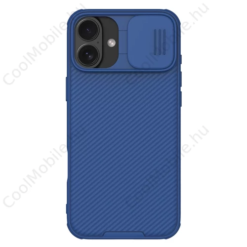 Nillkin CamShield PRO merev tok Apple iPhone 16 készülékhez kék