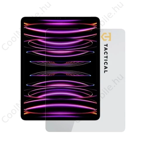 Tactical Glass Shield kijelzővédő iPad Pro 12.9 2018/2020/2021/2022 készülékhez átlátszó