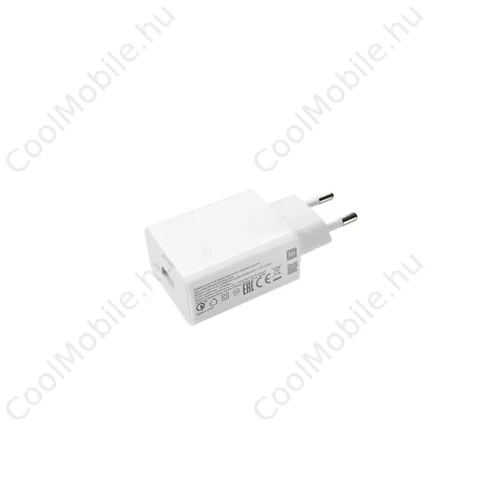 Xiaomi MDY-11-EP USB-A 22,5W utazótöltő fehér - csomagolás nélküli gyári