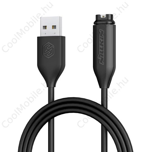 Nillkin USB adat- és töltőkábel Garmin Watch készülékhez fekete