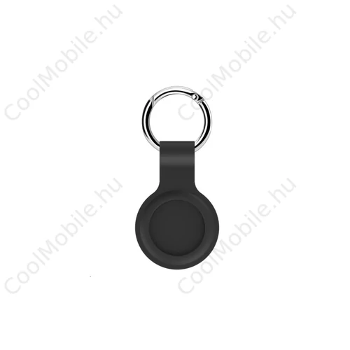 Tactical Airtag Beam Silicone tok AirTag készülékhez fekete