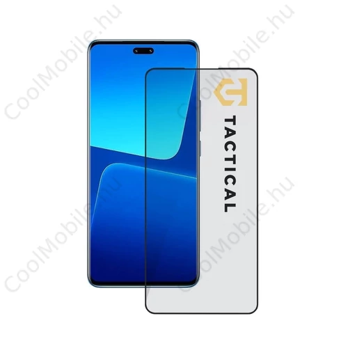 Tactical Glass Shield 5D Xiaomi 13 Lite készülékhez fekete