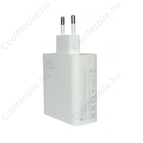 Xiaomi MDY-13-EE USB-A 120W utazó töltő fehér - csomagolás nélküli gyári