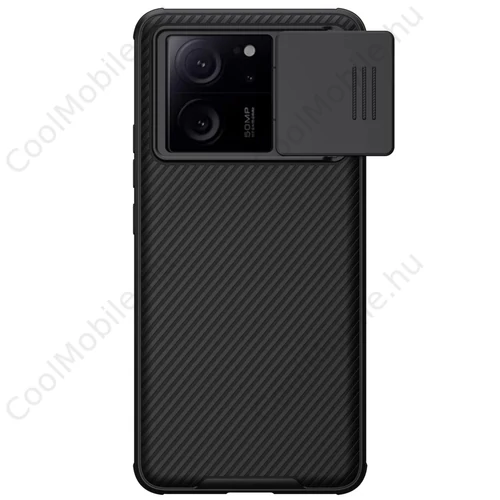 Nillkin CamShield PRO kemény tok Xiaomi 13T/13T Pro készülékhez fekete