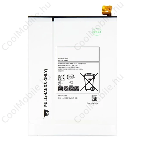 EB-BT710ABE akkumulátor Samsung készülékhez 4000mAh Li-Ion (OEM)