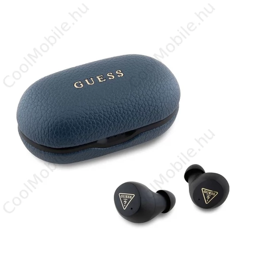 Guess PU Grained ENC TWS vezeték nélküli fülhallgatók kék