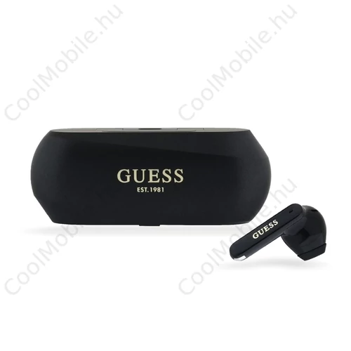 Guess Elongated Metallic ENC TWS vezeték nélküli fülhallgató fekete