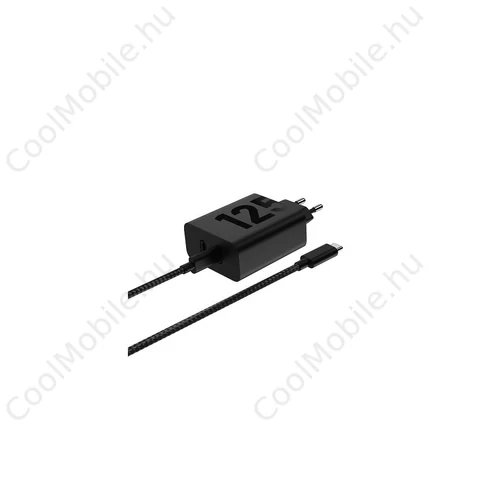 MCD-1252 Motorola TurboPower Duo 2xUSB-C 125W utazó töltő + USB-C/USB-C adatkábel fekete