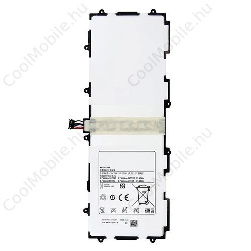 SP3676B1A Akkumulátor Samsung készülékhez 7000mAh, 25,9Wh Li-Ion (OEM)