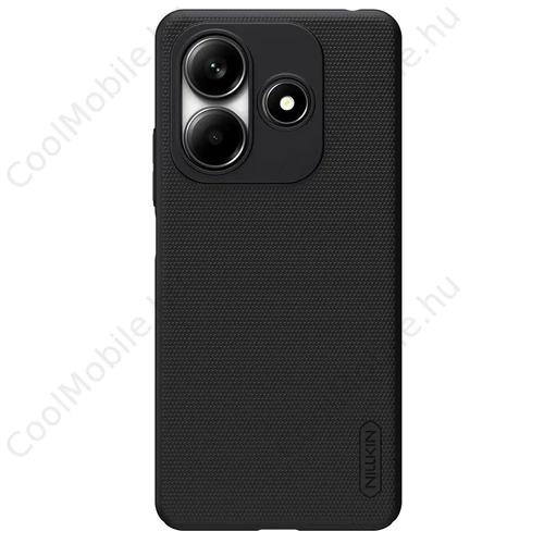 Nillkin Super Frosted hátlap tok Xiaomi Redmi Note 14 5G készülékhez fekete