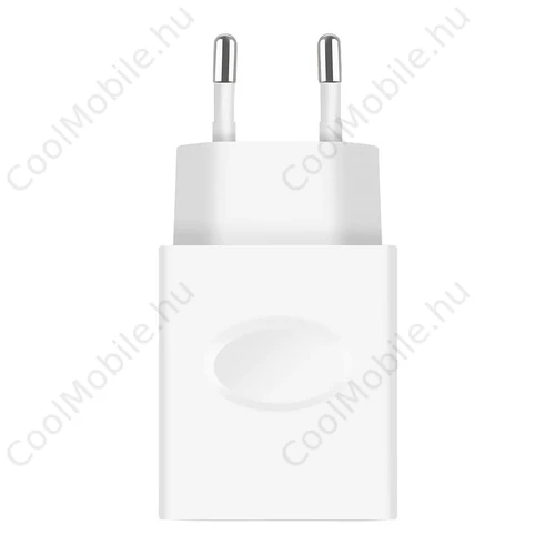 H20AC-E10 20W utazó töltő Dual USB-A + USB-C fehér