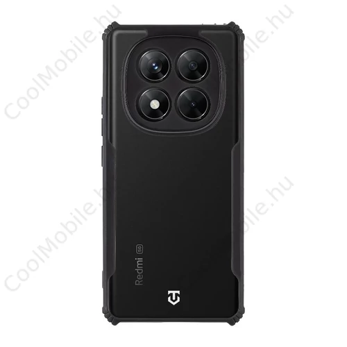 Tactical Quantum Stealth Tok Xiaomi Redmi Note 14 Pro 5G/X7 5G készülékhez, átlátszó/fekete