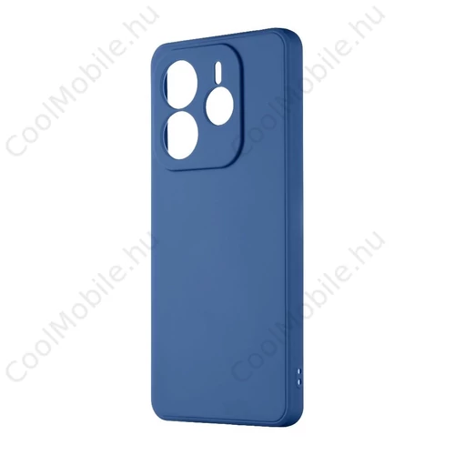 OBAL:ME matt TPU tok Xiaomi Redmi Note 14 5G készülékhez sötétkék