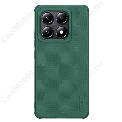 Nillkin Super Frosted PRO hátlap tok a Xiaomi 14T Pro készülékhez mélyzöld