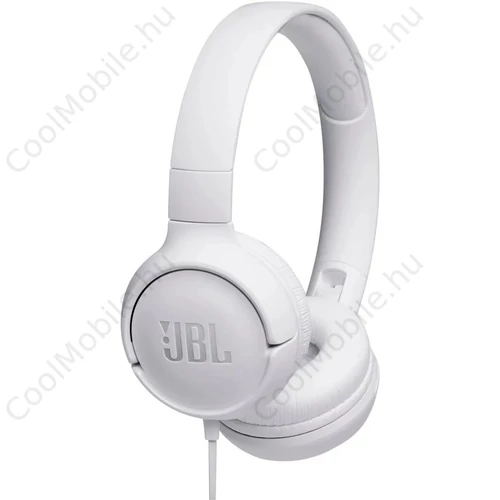 JBL T500 Tune fejhallgató fehér