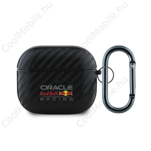 Red Bull PU Carbon tok AirPods 3 készülékhez fekete