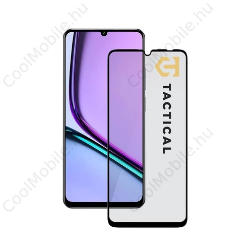 Tactical Glass Shield 5D Realme Note 60 4G készülékhez fekete