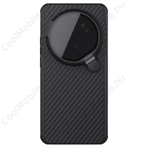 Nillkin CarboProp Aramid mágneses tok Xiaomi 15 Ultra készülékhez fekete/átlátszó
