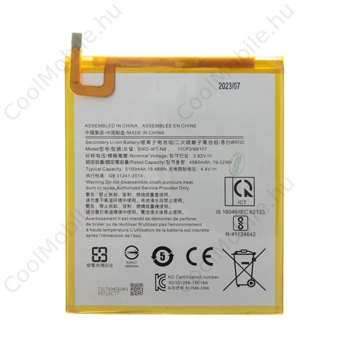 SWD-WT-N8 akkumulátor Samsung Li-Ion 5100mAh (OEM)