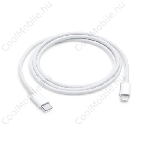 MM0A3ZM/A Apple USB-C/Lightning 87W adatkábel 1m fehér