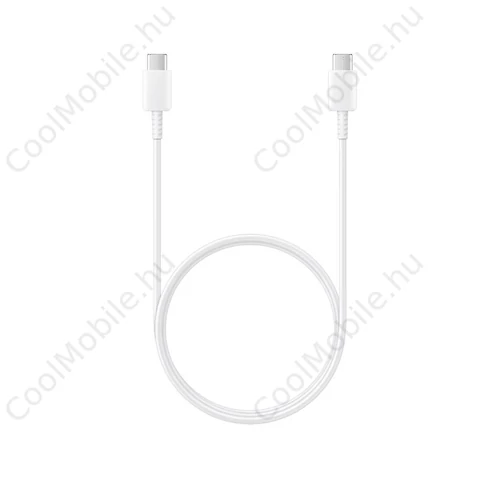 EP-DG980BWE Samsung USB-C/USB-C adatkábel 3A 1m - csomagolás nélküli gyári fehér