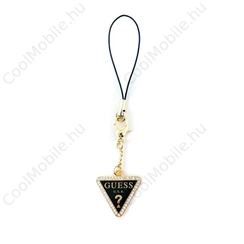 Guess Charm Strass háromszög alakú fém logó
