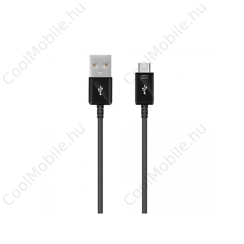 EP-DG925UBE Samsung microUSB adatkábel 1.2m fekete - csomagolás nélküli gyári