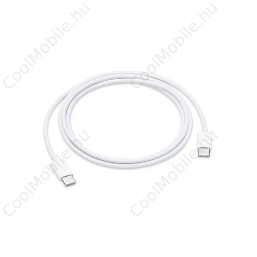 MUF72ZM/A iPhone készülékhez USB-C/USB-C adatkábel 1m fehér - csomagolás nélküli gyártói
