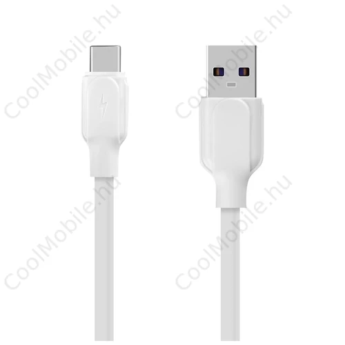 OBAL:ME Simple USB-A/USB-C kábel 1m fehér