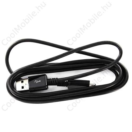 ECB-DU4EBE Samsung microUSB adatkábel 1.5m fekete - csomagolás nélküli gyári