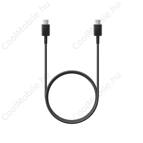 EP-DN970BBE Samsung USB-C/USB-C adatkábel 1m - csomagolás nélküli gyári fekete