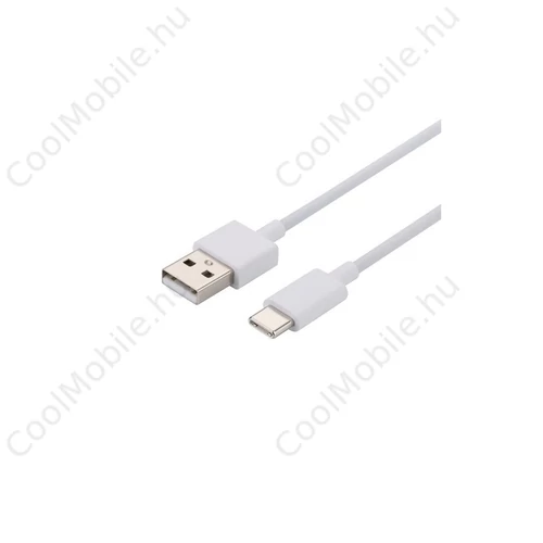 Xiaomi Original USB-C adatkábel 3A 1m fehér - csomagolás nélküli gyári